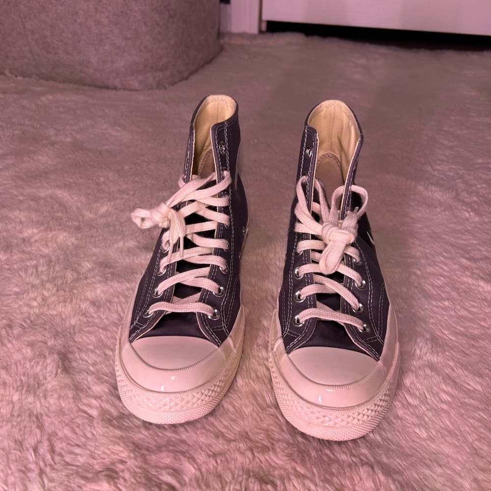 Comme des Garçons PLAY x Chuck 70 High ‘steal grey’